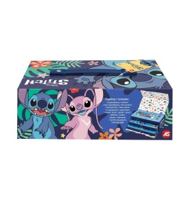AS Σετ Ζωγραφικής Σε Χάρτινο Βαλιτσάκι Disney Stitch (1023-69007)
