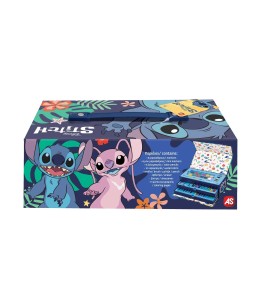 AS Σετ Ζωγραφικής Σε Χάρτινο Βαλιτσάκι Disney Stitch (1023-69007)