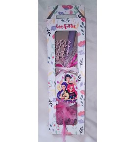 Πασχαλινή Λαμπάδα Huntrix σε Κουτί Δώρου - Παιδική Χειροποίητη