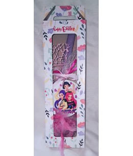 Πασχαλινή Λαμπάδα Huntrix σε Κουτί Δώρου - Παιδική Χειροποίητη