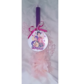 Πασχαλινή Λαμπάδα Huntrix σε Κουτί Δώρου - Παιδική Χειροποίητη