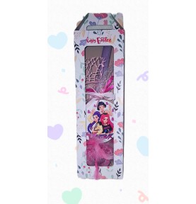 Πασχαλινή Λαμπάδα Huntrix σε Κουτί Δώρου - Παιδική Χειροποίητη