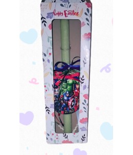 Πασχαλινή Λαμπάδα Marvel Avengers σε Κουτί Δώρου – Για Μικρούς Super Heroes