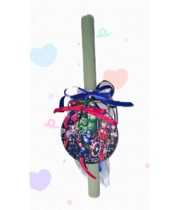 Πασχαλινή Λαμπάδα Marvel Avengers σε Κουτί Δώρου – Για Μικρούς Super Heroes