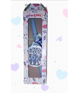 Πασχαλινή Λαμπάδα 67 σε Κουτί Δώρου – Μοντέρνα Χειροποίητη Επιλογή