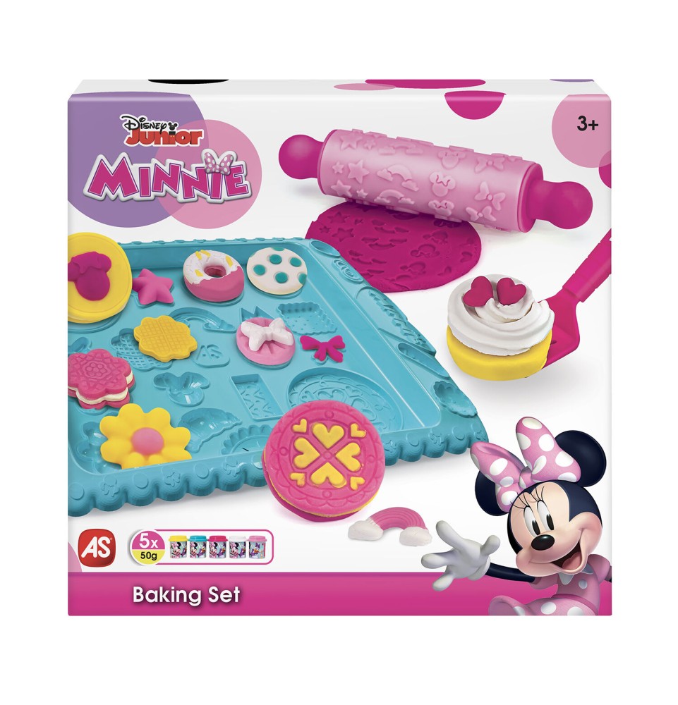 AS Πλαστελίνη Φτιάχνω Μπισκότα Με Την Minnie Για 3+ Χρονών (1045-03593)