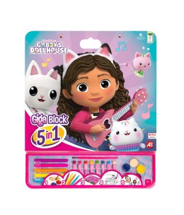 Giga Block 5 In 1 DreamWorks Gabbys Dollhouse Painting Set (1023-62757)