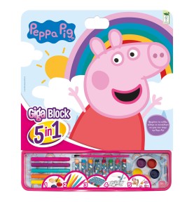 Giga Block Peppa Pig 5-in-1...