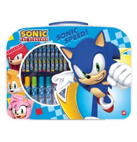 AS Art Case Σετ Ζωγραφικής Sonic The Hedgehog Για 3+ Χρονών (1023-66231)