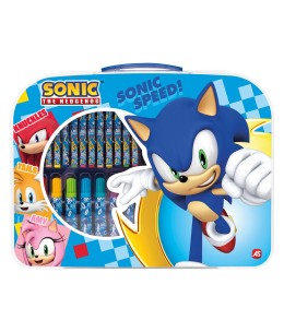 AS Art Case Sonic The Hedgehog Painting Set For 3+ Years (1023-66231)