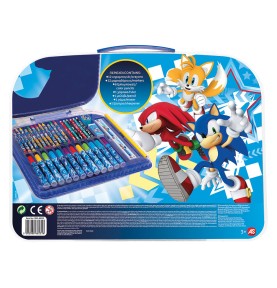 AS Art Case Σετ Ζωγραφικής Sonic The Hedgehog Για 3+ Χρονών (1023-66231)