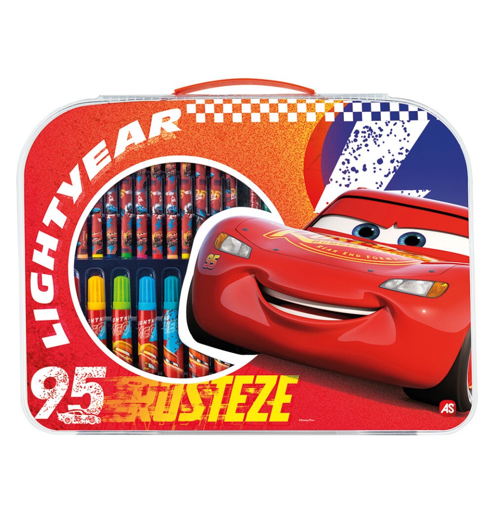 AS Art Case Σετ Ζωγραφικής Disney Cars Για 3 Χρονών (1023-66227)