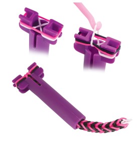 AS Plexi Flexi Σακουλάκι Με 800 Λαστιχάκια & 8 Αξεσουάρ (1080-25566)