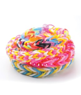AS Plexi Flexi Bag With 800 Rubber Bands & 8 Accessories (1080-25566)