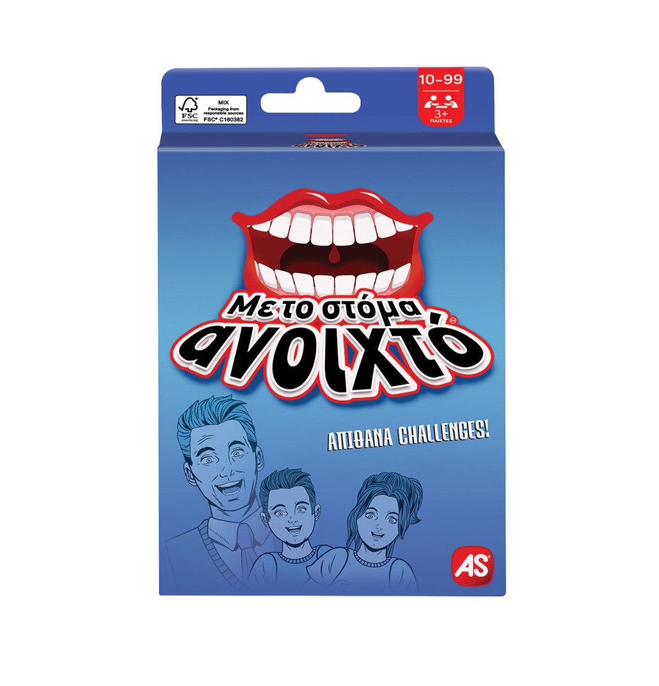 AS Games Open Mouth Card Game for 10+ Years (1040-21403)