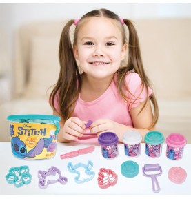 AS Πλαστελίνη Disney Stitch Κουβαδάκι Για 3+ Χρονών (1045-03636)
