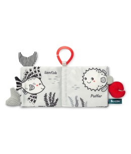 Sensory Book Black and White Dolphin (PL0254)