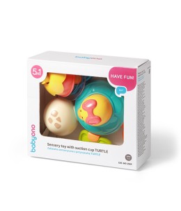 Sensory Toy Turtle With Suction Cup (PL1584)