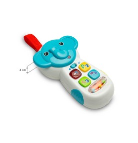 Educational Elephant Telephone Toy for Children 18+ Months (PL9004)