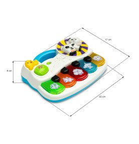 Toyz Πιανάκι Φάρμα Εκπαιδευτικό Μουσικό Παιχνίδι 18+ Μηνών (PL9000)