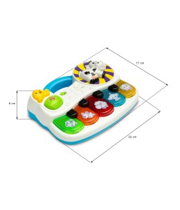 Toyz Πιανάκι Φάρμα Εκπαιδευτικό Μουσικό Παιχνίδι 18+ Μηνών (PL9000)