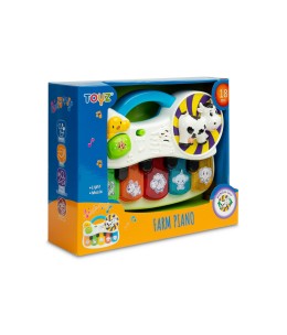 Toyz Πιανάκι Φάρμα Εκπαιδευτικό Μουσικό Παιχνίδι 18+ Μηνών (PL9000)