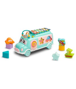 Toyz Bus With Xylophone Musical Toy for 18+ Months (PL8044)