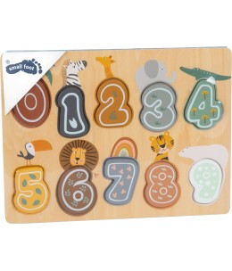 Wooden Educational Numbers Puzzle “Safari” (SF11702)