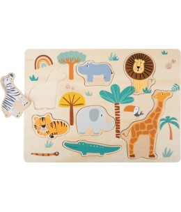 Ξύλινο Εκπαιδευτικό Puzzle “Safari” (SF11701)