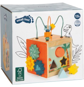 Wooden Activity Cube "Dino"...