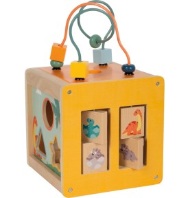 Wooden Activity Cube "Dino" (SF12618)