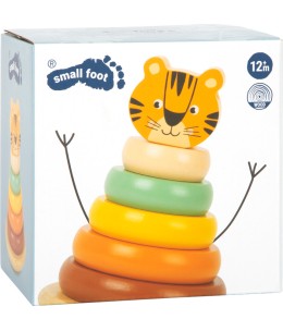 Ξύλινος Πύργος στοίβαξης "Tiger Safari" (SF11706)