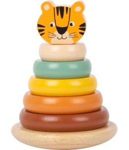 Ξύλινος Πύργος στοίβαξης "Tiger Safari" (SF11706)