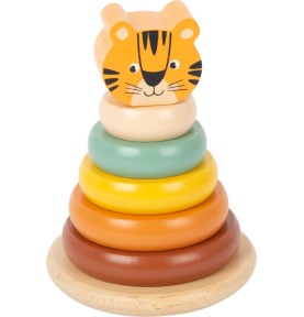 Wooden Stacking Tower "Tiger Safari" (SF11706)