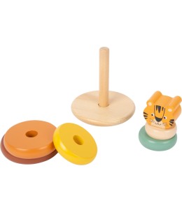 Wooden Stacking Tower "Tiger Safari" (SF11706)