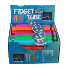 Fidget Pop Tube with LED...