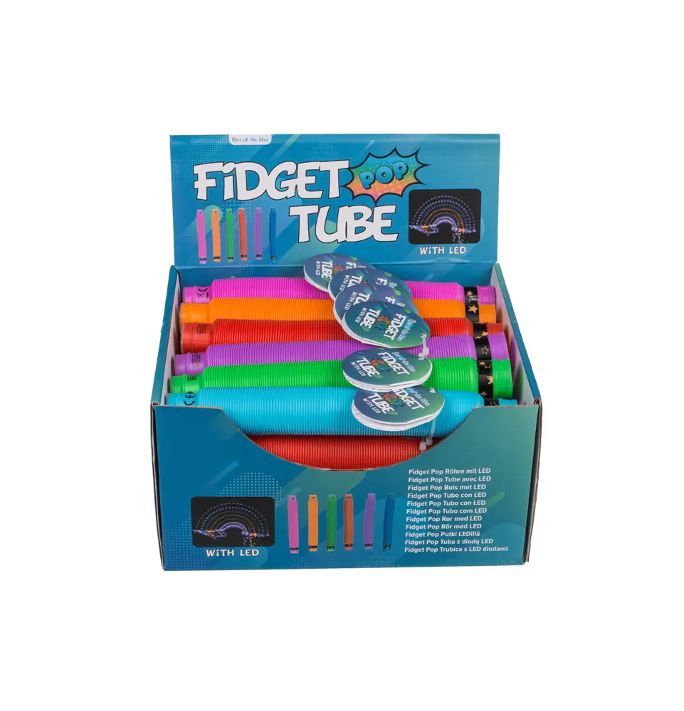 Σωλήνας Fidget Pop με LED (OB61/6671)