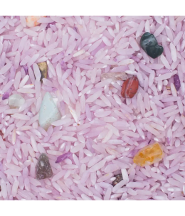 Sensory Rice With Lilac Gemstones Sensory Play (MixSpecial)
