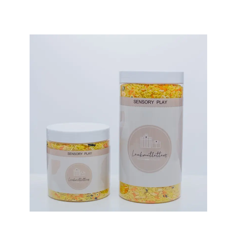 Sensory Rice With Precious Stones Honey Sensory Play (Honey Mix)