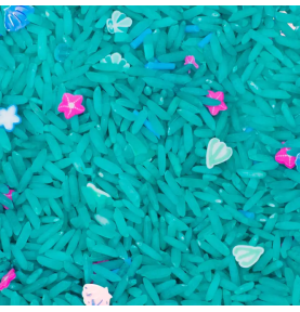 Sensory Rice With Precious Stones Sea Sensory Play (SeaMix)