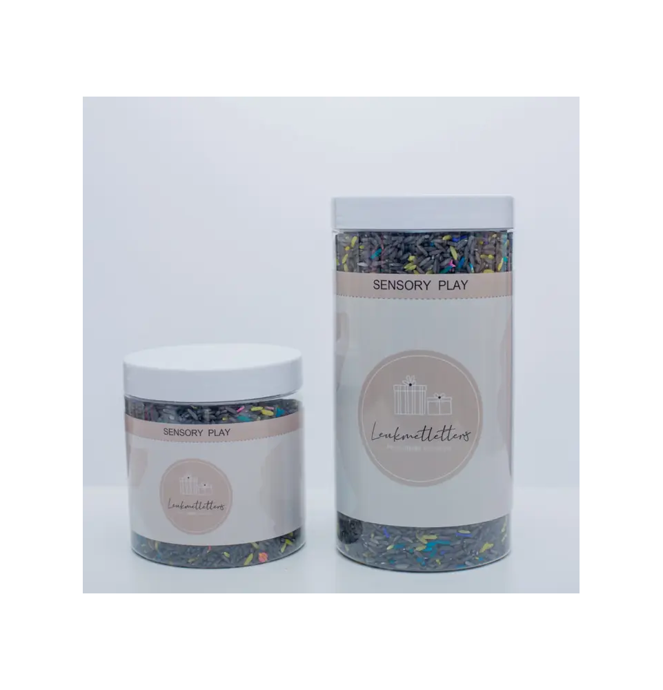 Sensory Rice With Gemstones Space Sensory Play (SpaceMix)