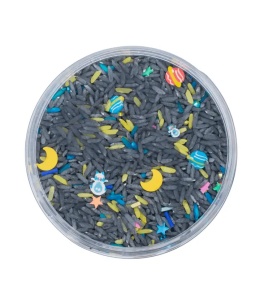 Sensory Rice With Gemstones Space Sensory Play (SpaceMix)