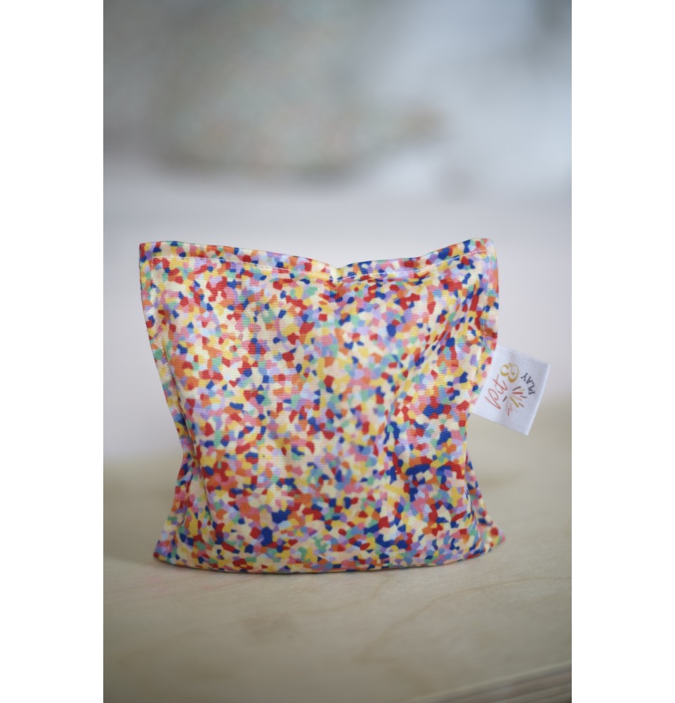 Pit and Play Sensory Bean Bag - Super Confetti - Χειροποίητο (BB1001)