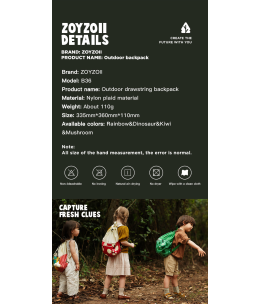 Zoyzoii® Backpack 13LT B36 Dinosaur (B36.01.002)