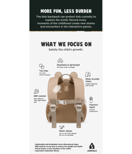 Zoyzoii® Backpack 4.6LT B38 Rabbit (B38.01.001)
