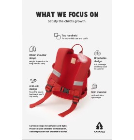 Zoyzoii® 3D Backpack 5.5LT B50 Apple (B50.01.002)