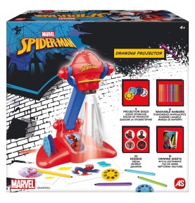 AS Προτζέκτορας Ζωγραφικής Marvel Spiderman - πίσω όψη