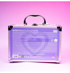 Happi Hobbi Θήκη Ομορφιάς Sparkle Love Με 30 αξεσουάρ - πίσω όψη