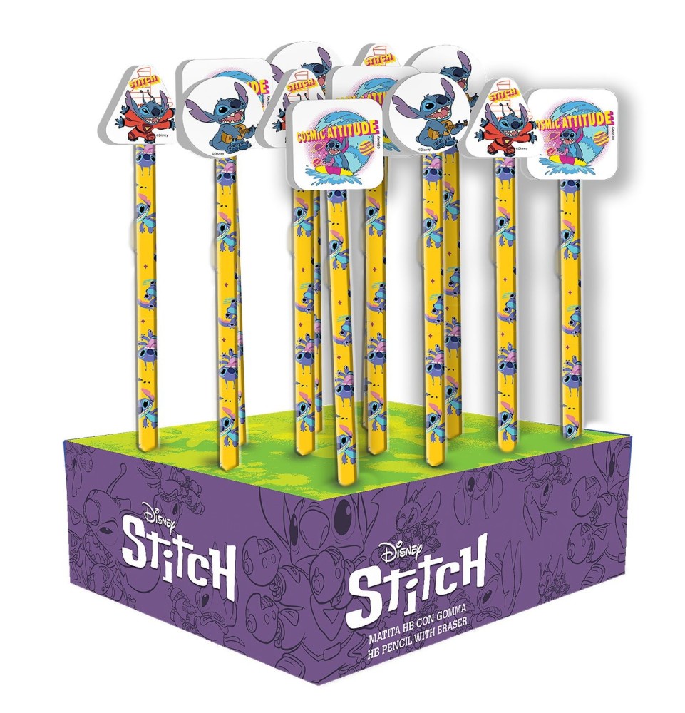 Μολύβι με Γόμα Stitch