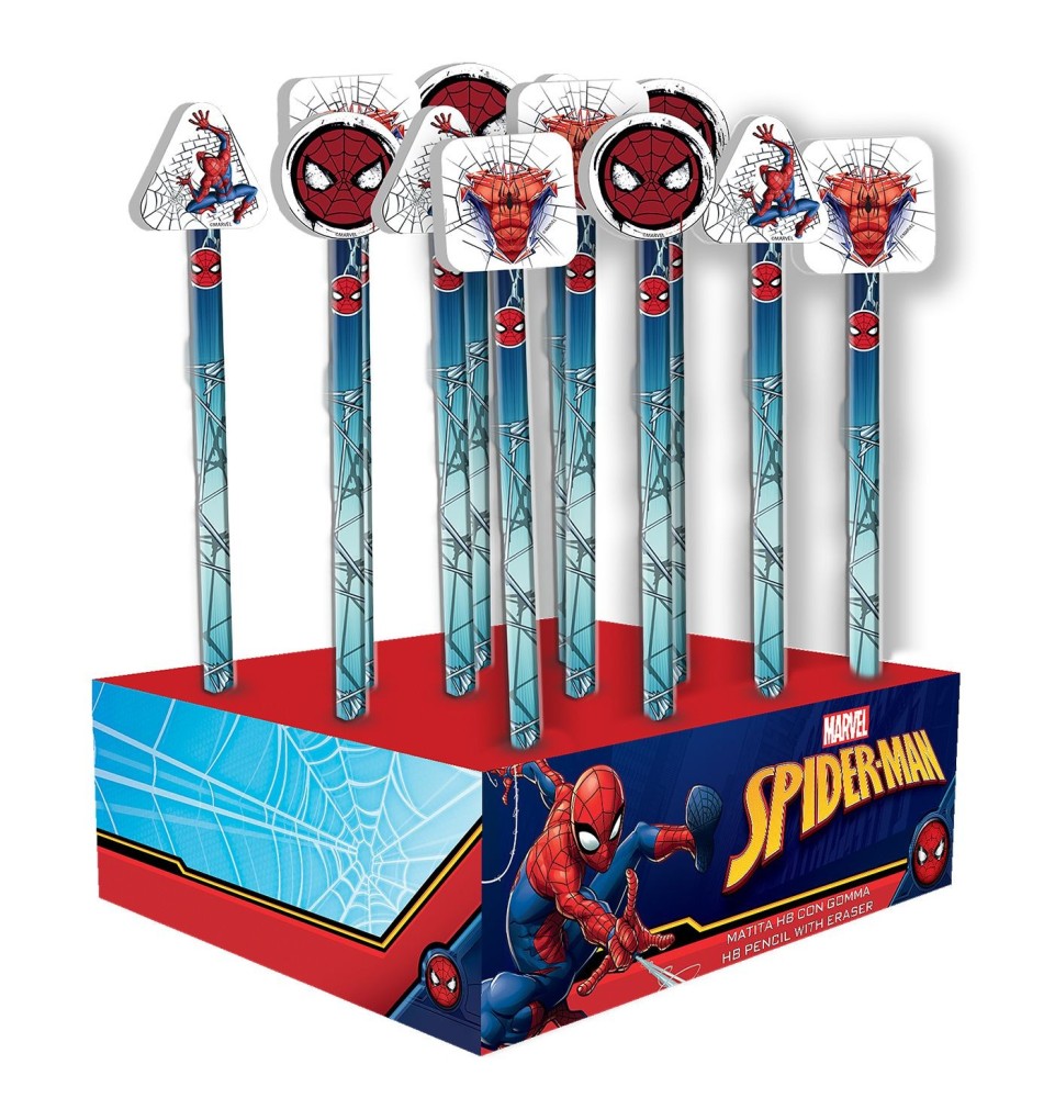Μολύβι με Γόμα Spiderman